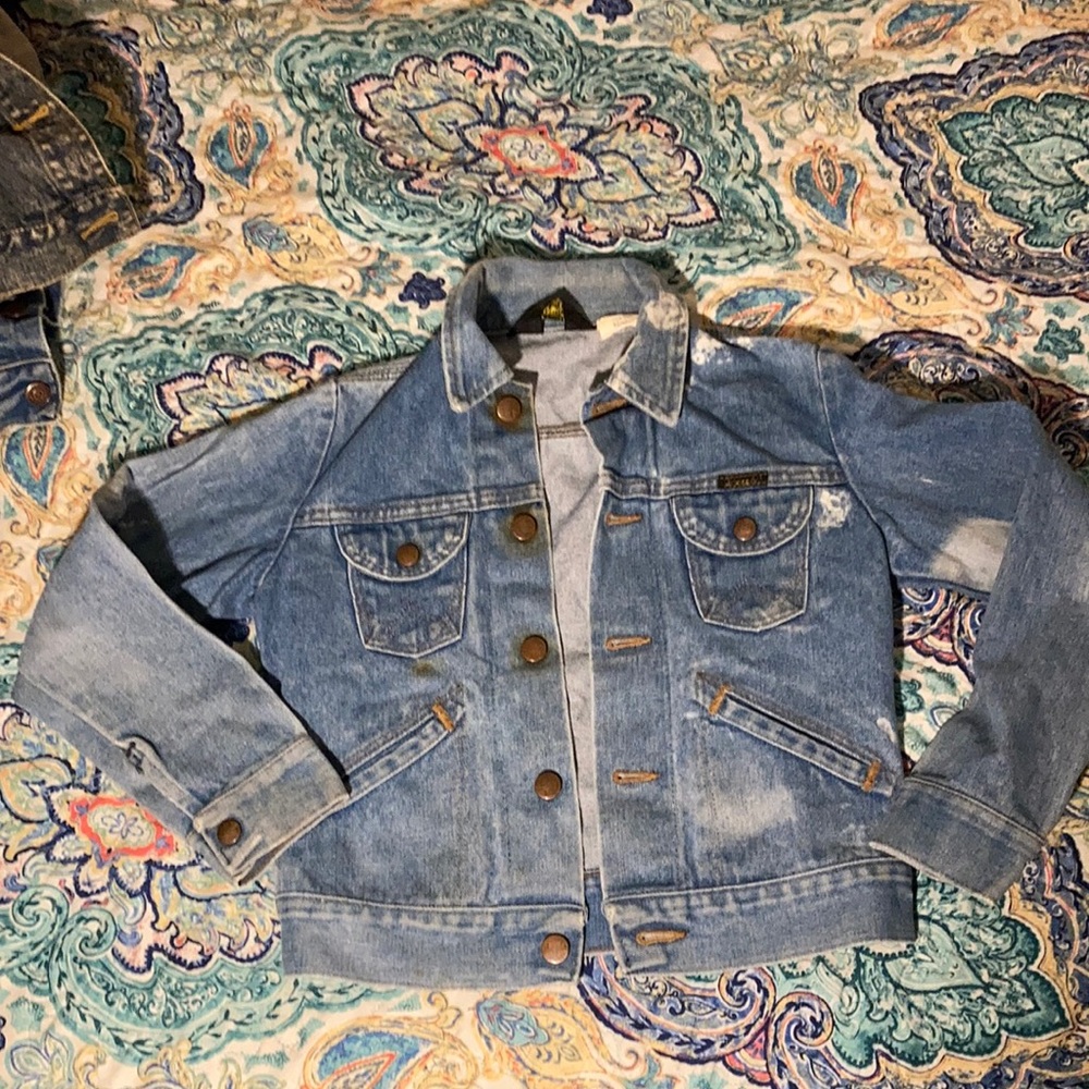 Vintage Wrangler kids jacket